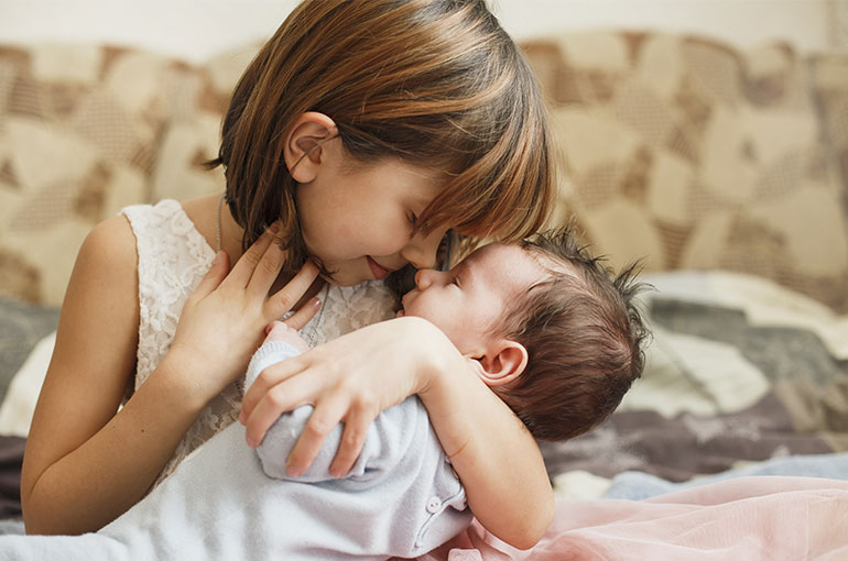 Préparer ainé arrivée petit frère petite soeur